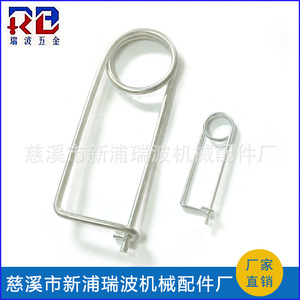 Spring <b>Pins</b> Q195 Carbon Steel Zinc Plated Grade A Level 4.8 General Construction Industry Use - Product Image 4