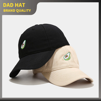 Gorra de Béisbol Personalizada OEM de Alta Calidad, 6 Paneles, 100% Algodón, con Logotipo Bordado, Estilo Casual para Hombre, Ajustable