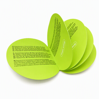 Étiquettes à deux couches, impression personnalisée, autocollants à double couche, vente en gros d'étiquettes adhésives pour flacons de médicaments, pots cosmétiques