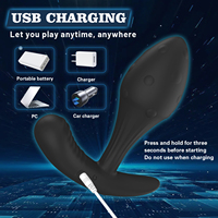 Vibrateur anal en silicone contrôlé par application Ylove, jouets sexuels anaux pour couples masculins, vibrateur pour sous-vêtements, plug anal pour hommes.