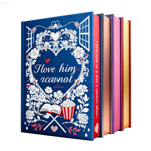 Impresión Personalizada con Acabado de Estampado en Lámina, Tapa Dura, Edición Especial, Bordes Rociados Personalizados, Papel de Lujo, Impresión de Novelas Románticas - Product Image 1