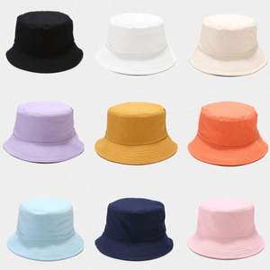 Chapeau Bob Unisexe en Coton Uni Réversible et Pliable, 13 Nouveaux Modèles, pour Femme et Homme, Protection Solaire Printemps-Été en Extérieur, Vente en Gros - Product Image 3