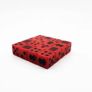 Wholesale Custom D6 Acrylic Dice 16-24mm Dice for Game