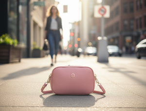 Borsa a Tracolla da Donna con Doppia Cerniera in Microfibra Pelle Sintetica Morbida per Uso Quotidiano Tutte le Stagioni - Product Image 2