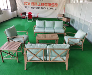 חיצוני מתכת כורסות עם כרית - Product Image 6