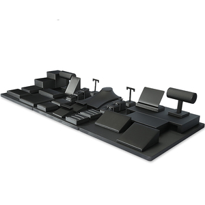 Exhibidores de Joyería Personalizados DIGU, Exhibidores de Aretes, Anillos y Collares, Exhibidores de Joyería de Cuero PU con Ventana, Bandeja de Joyería de Lujo, Juego de Exhibidores de Joyería - Product Image 3