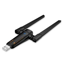 Antenas duales USB WIFI WLAN adaptador dongle Red de PC 600Mbps Alta velocidad amplio rango inalámbrico USB WIFI