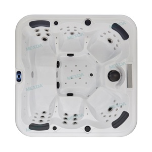 Mxda-<span class=keywords><strong>piscine</strong></span> en acrylique, nouveau type de spa extérieur de luxe pour 6 personnes, WS-192 - Product Image 3