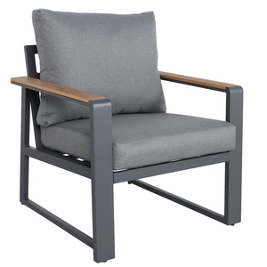 Aluminium Table haute extérieure 3 places Balcon 5 pièces assis Balcon lounge Patio <span class=keywords><strong>terasse</strong></span> Pelouse jardin ensembles mobilier d'extérieur - Product Image 3