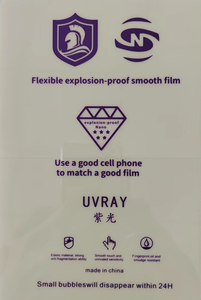 HD mate Anti luz azul Pravicy película de <span class=keywords><strong>hidrogel</strong></span> 50 unids/bolsa 120*180mm Borde de 4 capas y hoja de pantalla plana y máquina de corte por láser - Product Image 4