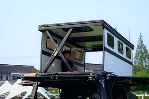 <span class=keywords><strong>Tente</strong></span> <span class=keywords><strong>de</strong></span> <span class=keywords><strong>toit</strong></span> rigide électrique en fibre <span class=keywords><strong>de</strong></span> carbone P Show pour camionnette RAM 1500, fourgonnette Sprinter, camping-car - Product Image 2