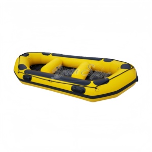 Bateau pneumatique jaune de 320 cm, radeaux et kayaks gonflables pour la rivière - Product Image 1