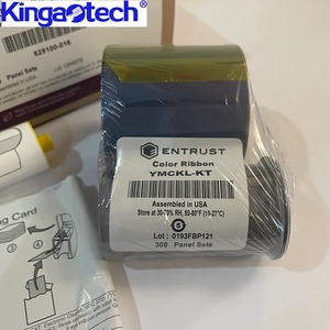 Ruban couleur d'origine 525100-004, 500 impressions, compatible avec les imprimantes de cartes et les machines à écrire Entrust Sigma EM/DS Series - Product Image 3
