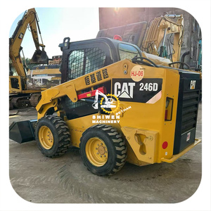 Mini-chargeuse compacte d'occasion CAT246D Vente directe usine Chargeuse compacte d'occasion authentique CATCAT246D CAT262D Faible consommation de carburant - Product Image 1