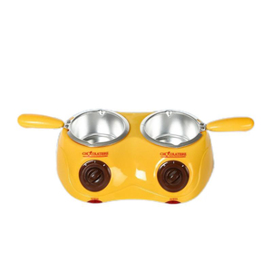 Fondoir <span class=keywords><strong>à</strong></span> <span class=keywords><strong>chocolat</strong></span> <span class=keywords><strong>Fondue</strong></span> au <span class=keywords><strong>chocolat</strong></span> électrique Mini fabricant de bonbons <span class=keywords><strong>à</strong></span> <span class=keywords><strong>fondue</strong></span> avec double fondoir pour <span class=keywords><strong>chocolat</strong></span> au lait, fromage, beurre - Product Image 1