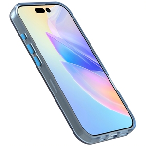 Para <span class=keywords><strong>iPhone</strong></span> 16 Pro Max 16 Pro 15 Plus, funda con anillo magnético para teléfono, textura de piel mate, transparente, antihuellas dactilares, funda antiamarillamiento - Product Image 5