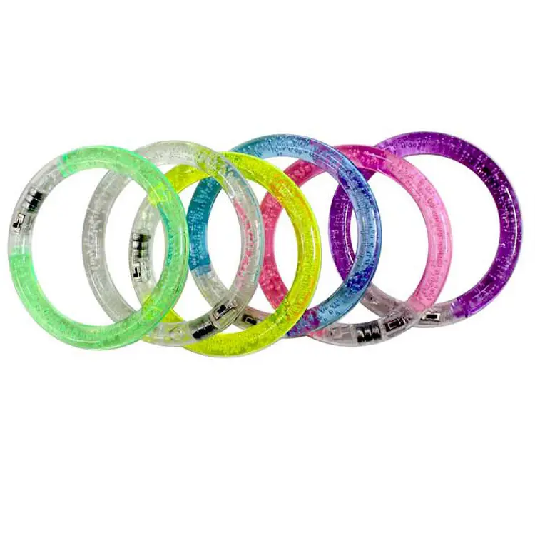 Partycool New Year Christmas In The Dark Glow Luminous Bracelet Creative Luminous Bracelet Adult Kid Children Party Supplies