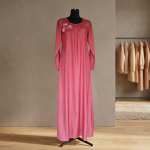 Abaya burka islamique en tissu de bambou écologique résistant aux UV, robe en coton biologique vendue par le fournisseur - Product Image 1