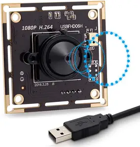 Elp Full Hd H.264 1080P Imx322 Pin-Hole Mini Usb Camera Module Laag Licht Voor Industriële Kiosk, Atm, Robot, Game Machine
