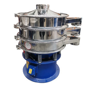 Composant de base de traitement liquide chaud de machine de tamis vibrant de poudre circulaire avec le moteur pour la transformation des aliments - Product Image 4