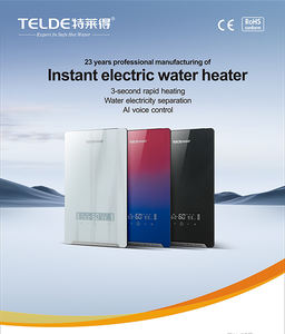 Aquecedor de Água Elétrico Inteligente para Apartamento de Hotel Cinco Estrelas, LED, Montado na Parede, Aquecimento Rápido, Água Quente Instantânea para Uso Doméstico - Product Image 3