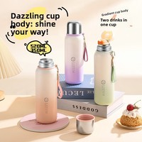 Nouvelle tasse thermique isolée sous vide en acier inoxydable 316, isolation de 6 à 12 heures, grande capacité, séparation thé-eau pour hommes
