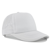 Casquette de sport OEM 5 en mousse et maille, style camionneur, avec logo personnalisé, motif brodé 3D, impression par sublimation, décontractée, respirante, tendance, pour la plage