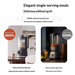 خلاط عالي السرعة أصلي ومستورد رسميًا بسعة وعاء 1 لتر مع تنظيف تلقائي، جهاز تحضير الطعام المنزلي وتحضير الصويا - Product Image 5