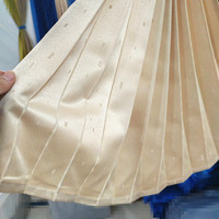 Rideau de fenêtre en PVC anti-UV pour caravane, occultant plissé, pliable, pour intérieur de camping-car, logo brodé OEM