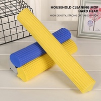Tête de balai éponge absorbante, remplacement, type à serrage, manche en aluminium, recharge réutilisable, rouleau de nettoyage de sol pour la maison