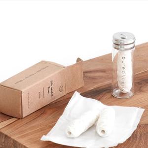 Sinh Thái Thân Thiện 100% Phân Hủy Sinh Học Hữu Cơ Tùy Chỉnh Tinh Bột Ngô Lụa Tự Nhiên Thuần Chay Sáp Chỉ Xỉa Nha Khoa - Product Image 4