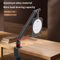 Support de projecteur portable Boxiang 18Y à fixation sur bureau, en aluminium, avec filetage 1/4 pour mini-projecteur, approvisionnement en gros OEM