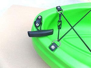 หัวเข็มขัดแบบดี จำนวนหลายชิ้น ปุ่มพิเศษสำหรับพนักพิงเรือคายัค อุปกรณ์เสริมเรือคายัค - Product Image 5