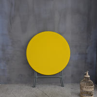 Table ronde pliante pour événements, 80 cm, vente chaude, table ronde pliante pour banquet