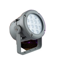 DAWN IP65 rond DMX RGB 6W 12W 24W 36W lampe de Projection nouvelle décoration de noël extérieure LED arbre lumières étanche point lumières
