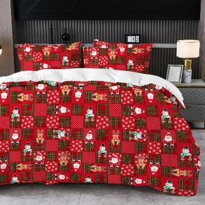 Parure <span class=keywords><strong>de</strong></span> <span class=keywords><strong>lit</strong></span> populaire en polyester 100 % à motif végétal moderne, 200 fils/cm², vente directe d'usine, toutes saisons - Product Image 5