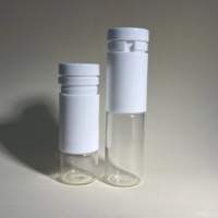 Flacons en verre pour mélange de gouache 3 ml 5 ml 7 ml 10 ml à double compartiment pour poudre lyophilisée et essence