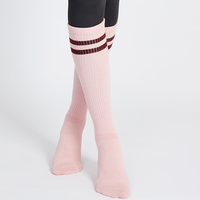 Chaussettes de yoga Bioserica Era les plus vendues avec double sangle, design antidérapant, chaussettes d'intérieur, leggings, chaussettes de fitness, chaussettes d'exercice