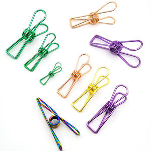 3pcs Clips de sac en métal Quick Seal Food and Herbs Clamp avec crochet pour une <span class=keywords><strong>fermeture</strong></span> sécurisée - Product Image 1
