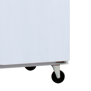 Réfrigérateur professionnel à double porte en acier inoxydable avec refroidissement et commandes séparés - Product Image 3