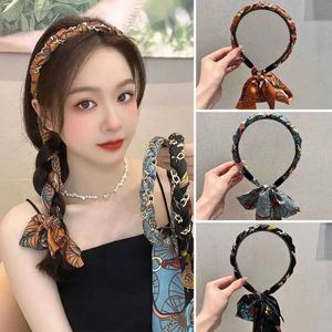 ที่คาดผมลายดอกไม้สไตล์วินเทจคลาสสิก พร้อมผ้าซาติน ทำด้วยมือสำหรับผู้หญิง สไตล์พระราชวัง ขายตรงจากโรงงาน - Product Image 2