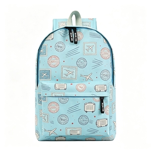 Sac à dos tendance pour l'école, sac à dos pour enfants à motif de dessin animé, sac à dos de voyage souvenirs pour l'école, personnalisable - Product Image 1