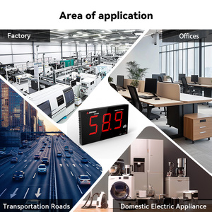 Máy đo tiếng ồn SNDWAY Lớp 1 với bộ hiệu chuẩn âm thanh để tuân thủ cơ sở 9001 ISO - Product Image 6