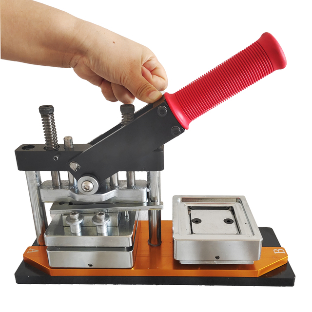 63.5*63.5MM Rectangle Fridge Magnet Maker Machine Kit with Fridge Making Machine Paper Cutter Fridge Magnet Materials