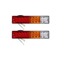 2024-2025 Vente à chaud Semi-remorque Pièces et accessoires remorque feu latéral triple lumières LED triple feux latéraux
