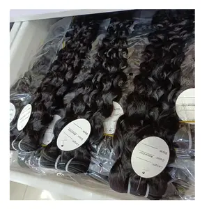 Pacote de cabelo raw de amostra livre, cabelo alinhado de cutícula de virgem, pacote de cabelo humano, venda por atacado 10a de vison virgem brasileiro