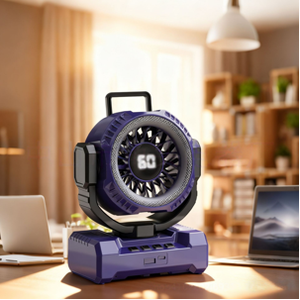Price Cut Outdoor Summer Cool Table <b>Fan</b> Battery Summer Cooler <b>Fan</b> Gift Box Small <b>Metal</b> Desk <b>Fan</b> - Product Image 1