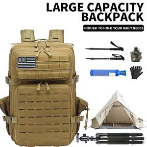 Mochila Táctica con Diseño Impermeable y Resistente a los Arañazos, Gran Capacidad, para Camping, Senderismo y Diversas Actividades al Aire Libre - Product Image 3