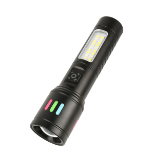 Nhôm Có Thể Sạc Lại Túi Nhỏ Giá Rẻ Túi Đèn Flash Ánh Sáng Giá Rẻ Mini Zoom Đèn Pin <span class=keywords><strong>Set</strong></span> Với Hộp Nhựa - Product Image 6
