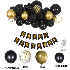 <span class=keywords><strong>Ballon</strong></span> à trois couches pour gâteau, en aluminium, décoration <span class=keywords><strong>de</strong></span> fond pour fête d'anniversaire, nouvelle collection, 1 pièce - Product Image 4
